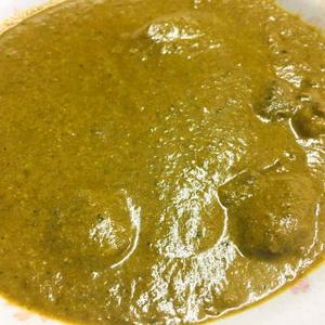 ほうれん草マトンカレー SPINACH MUTTON CURRY