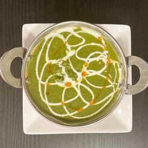 ほうれん草マトンカレー