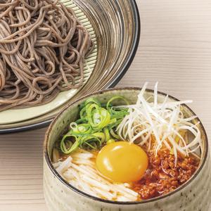 担担とろろざるそば(温つゆ)