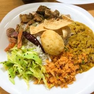 ダールカレーご飯セット