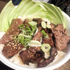 韓国のり 上ハラミ丼