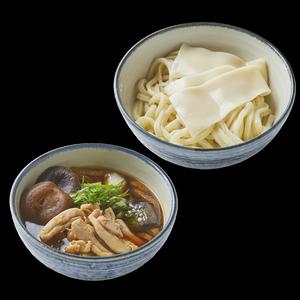 椎茸鶏汁うどん