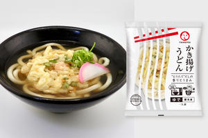 冷凍かき揚げうどん