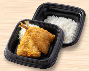 アジフライ弁当