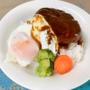 ハンバーグ丼