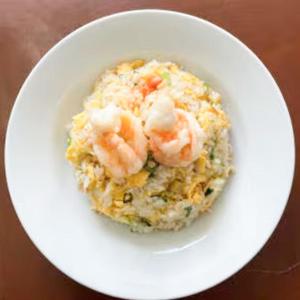 エビ乗せチャーハン