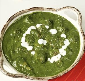 ほうれん草ナスカレーSpinach eggplant curry