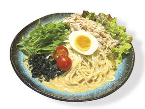 小雀弥 -こがらや- 【季節限定】茶美豚の特製胡麻だれ冷麺