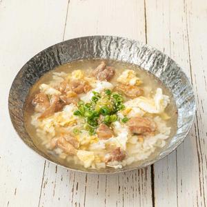 【アクセントに】山葵鶏雑炊