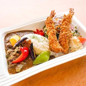 ジャンボエビフライカレー(2本)