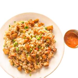 マトンチャーハン Mutton Fry Rice
