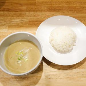 【特濃鶏白湯】極上汁と飯(薬味ネギ)