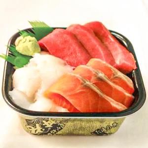 丼丸 三色丼