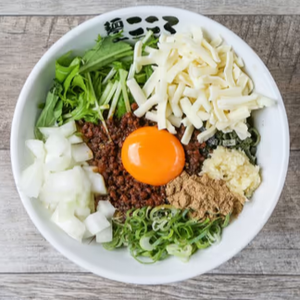チーズ入りカレー台湾まぜそば