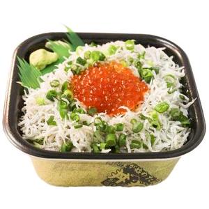 丼丸 イクラしらす丼 イクラ、しらす
