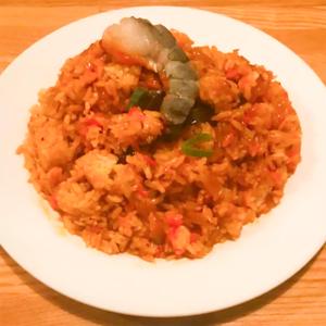 シーフードビリヤニ/Seafood Biryani