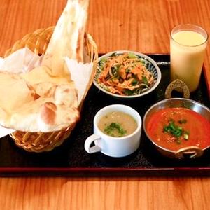 マトンカレーとナン