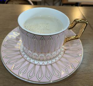 浅煎りコーヒーのカフェオレ
