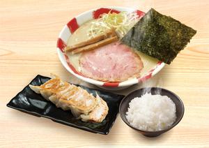 辛味噌豚骨ラーメン熟成焼餃子(4個)セット