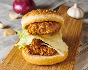 ダブルチキンハンバーガー