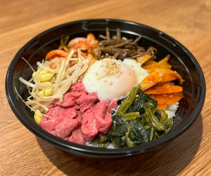 黒毛和牛で作ったビビンバ