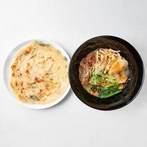 ベーシック麻辣湯+葱油餅