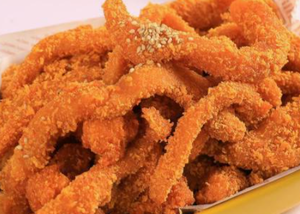 鶏ささみのスティック揚げ(手工柳)
