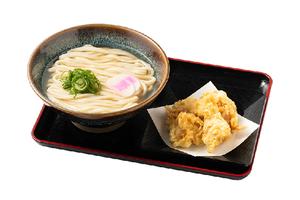 資さんうどん 160_鶏天6個うどん