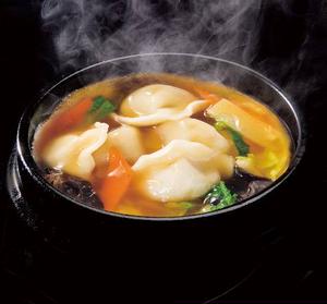 大阪王将 五あんかけスープ餃