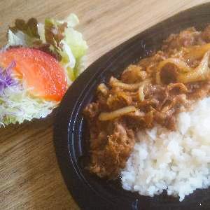 【新メニュー！】グリル ヒロの焼肉丼 スタミナ焼ソース