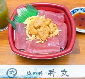 丼丸 マグロうに丼