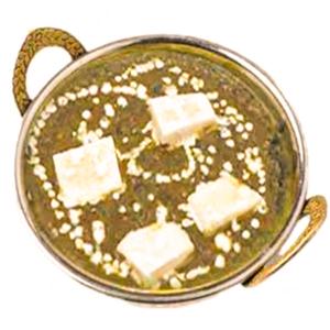 サグパニールカレー Saag paneer curry