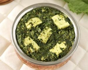 ほうれん草パニールカレー/SAG PANEER CURRY
