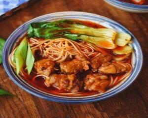 スペアリブの油ラーメン/Spare rib soy sauce ramen/香排骨面