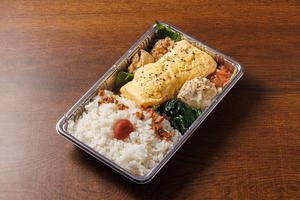 だし巻き卵へしこ弁当