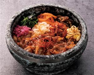 牛カルビの石焼ビビンバ
