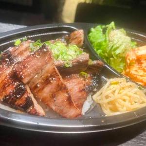 焼肉屋の黒毛和牛カルビ弁当