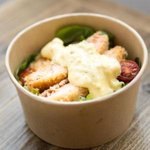 ノルウェーサーモンフライ丼