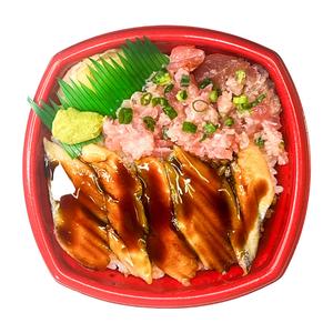 丼丸 穴子ネギトロ丼