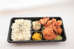 【弁当】骨なしからあげ弁当 7ヶ入り Bonless Fried Chicken Bento Box 7pcs
