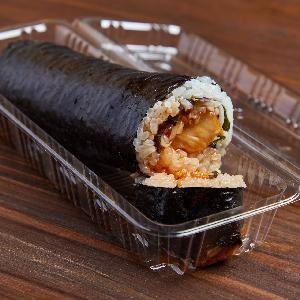 ヤンニョムキンパ 美味しい牛骨スープ付き！
