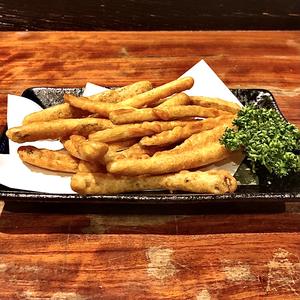 ピリ辛ごぼう揚げ
