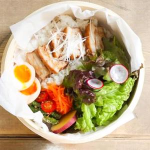 蒸篭チャーシューごはん