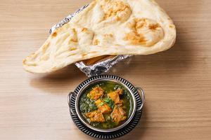 サーグマトンカレーセット Saag Mutton Curry Set