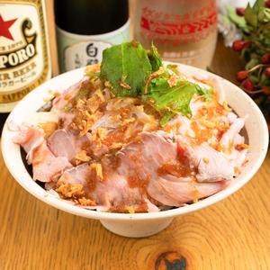レアチャーシュー丼