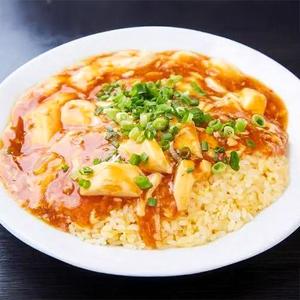 麻婆豆腐あんかけチャーハン