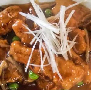 珉珉 豚天の甘酢あんかけ