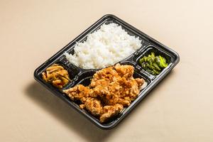 塩山椒唐揚げ弁当
