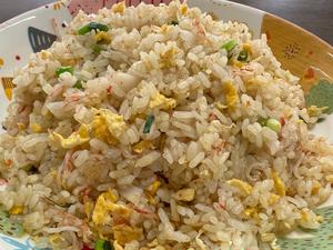 カニ炒飯チャーハン
