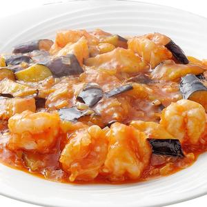 エビと茄子のチリソース